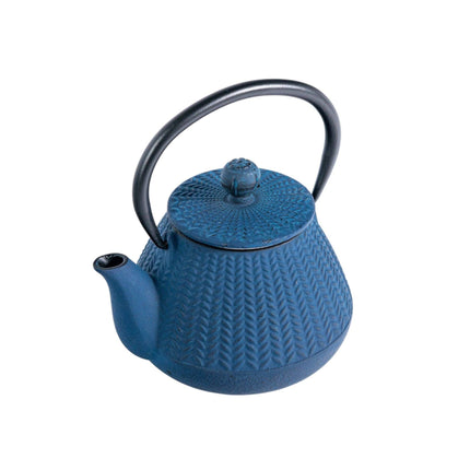 10oz Cast Iron Tea Pot Tokusa Blue (1/12)