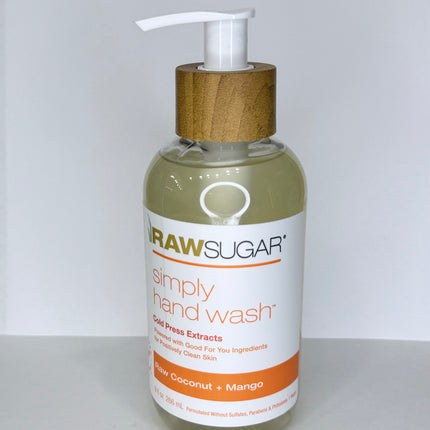 Raw Sugar Simply Hand Wash – Coconut • Mango 9 fl oz