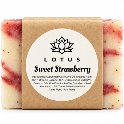 Natural Organic Bar Soaps- Coconut oil, Shea butter, organic Shea Butter, organic palm oil