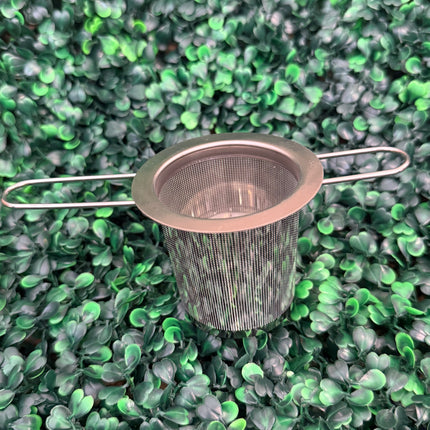 Tea Strainer- Stainless steel, fine stainless mesh, for cup or pot