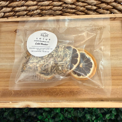 Cold Buster Pack - Lemon, echinacea, turmeric root, ginger root