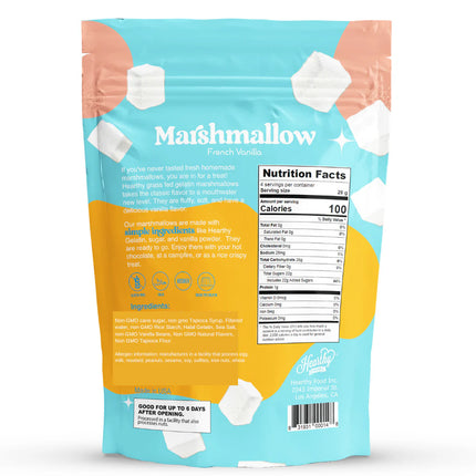 Grass-Fed Gelatin Marshmallows (French Vanilla)