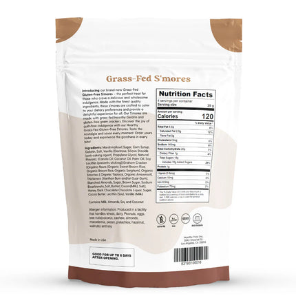 Chocolate Dipped Grass-fed S'mores
