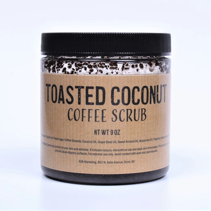 Coffee Scrub - Toasted Coconut *Fair Trade Organic Body Scrub